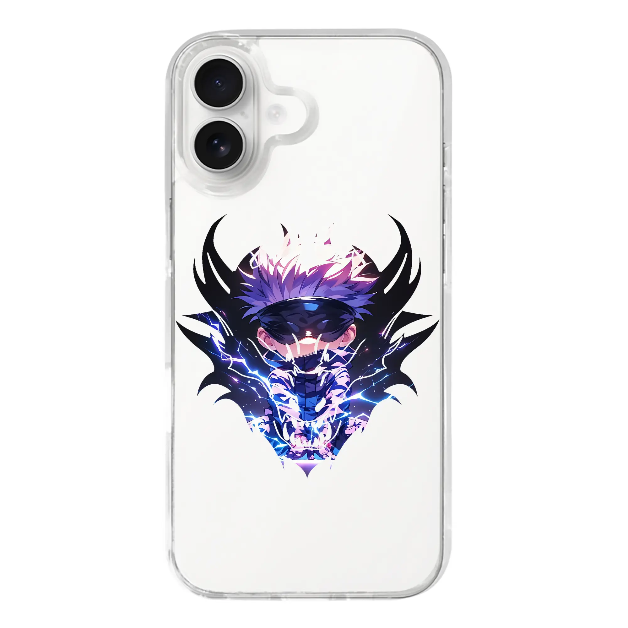 呪術廻戦 グッズ,五条 悟 - iPhone 17シリーズ 透明スマホケース – 薄型・耐衝撃・精密フィット保護カバー